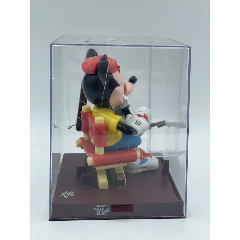 1991 Disney Sounds Fun Mickey Mouse Talking Time Director Alarm Clock Untested